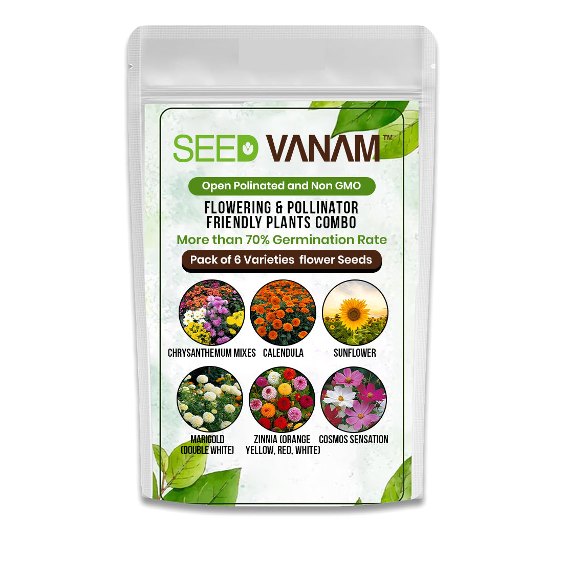 combo flower seeds Buy Flowering & Pollinator-friendly Plants Combo Online – SeedVanam
